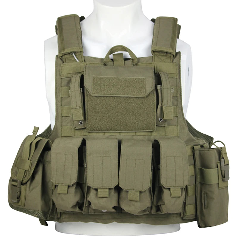 LQARMY Tactical Vest. 1000D Quick Release Plate Carrier. Chest Rig.