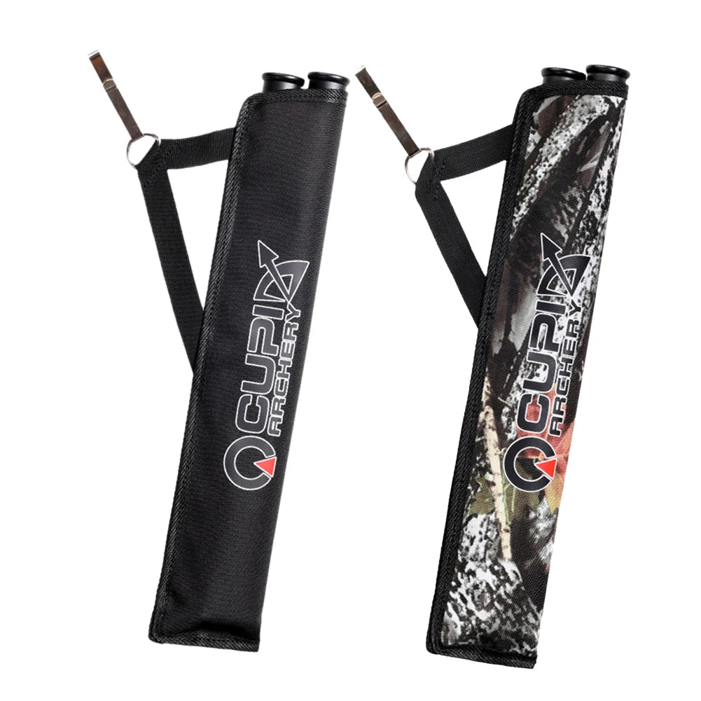 Waist Hanging Archery Quiver. Double Barrel Style.