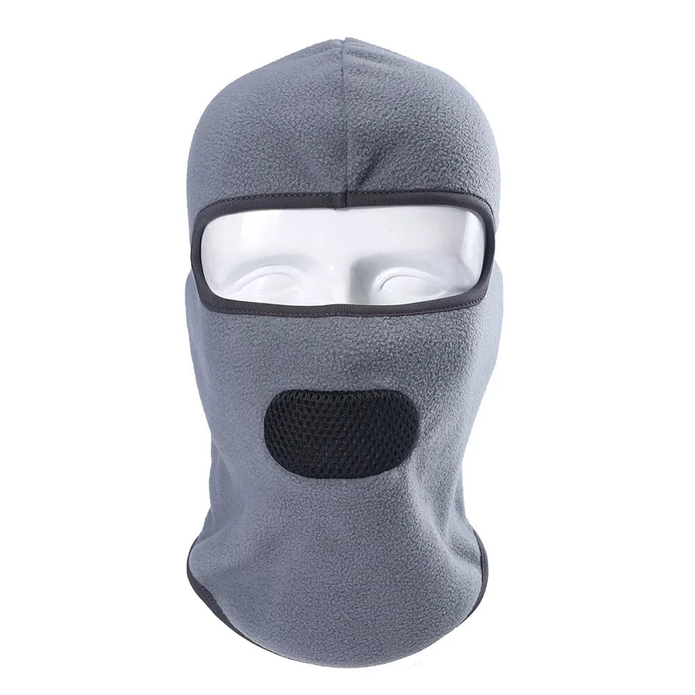 Full Face Mask- Balaclava Fleece. Neck Warmer- Hood .