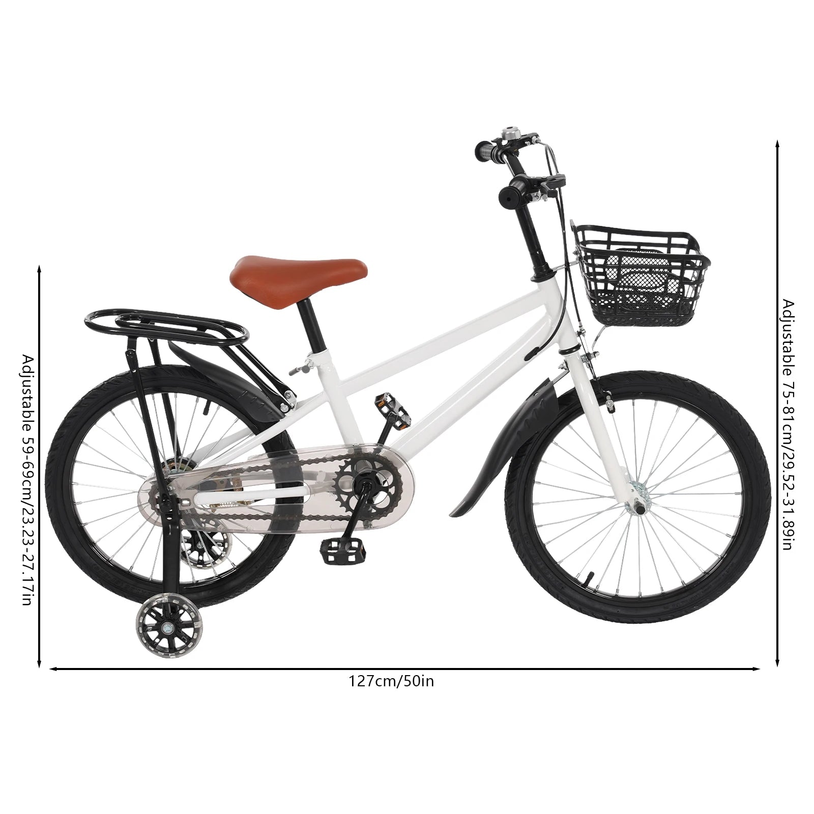 BMX Style Kid's Bikes with Training Wheels, Children Bicycle for Kids and Toddler.