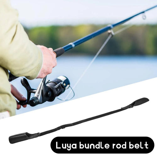 1-10PCS Fishing Rod Protection Sleeves. Adjustable Belt.
