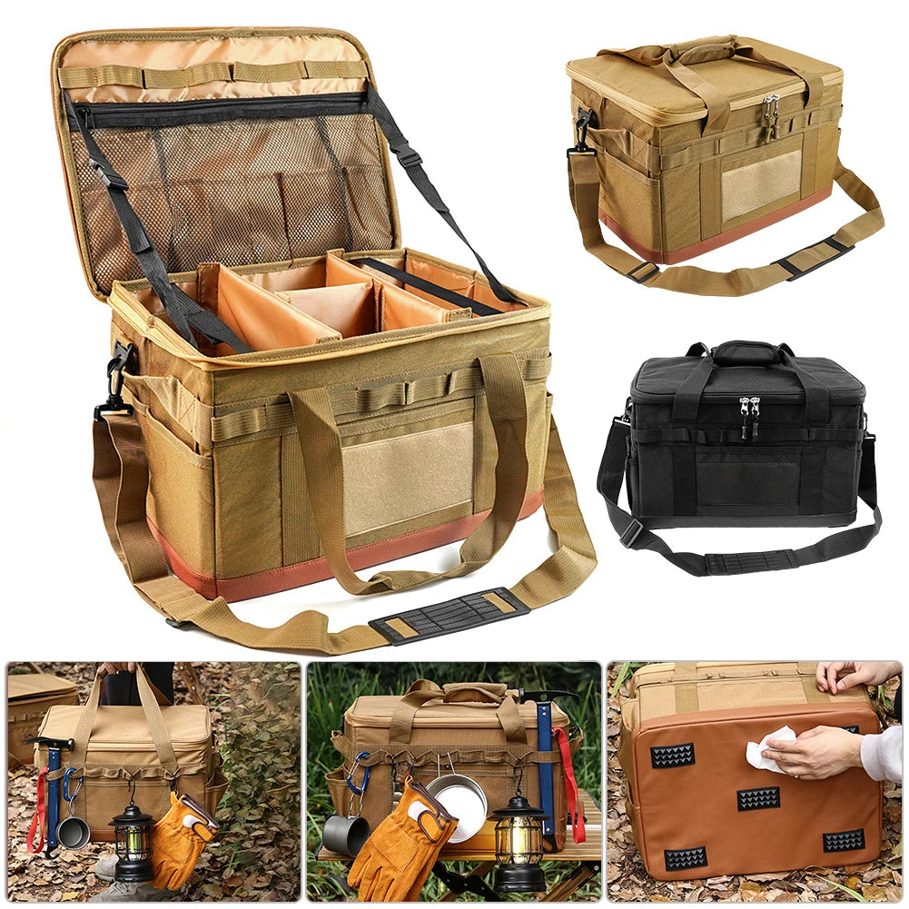 30L Cooking Utensil Organizer. Car Trunk Storage Case.