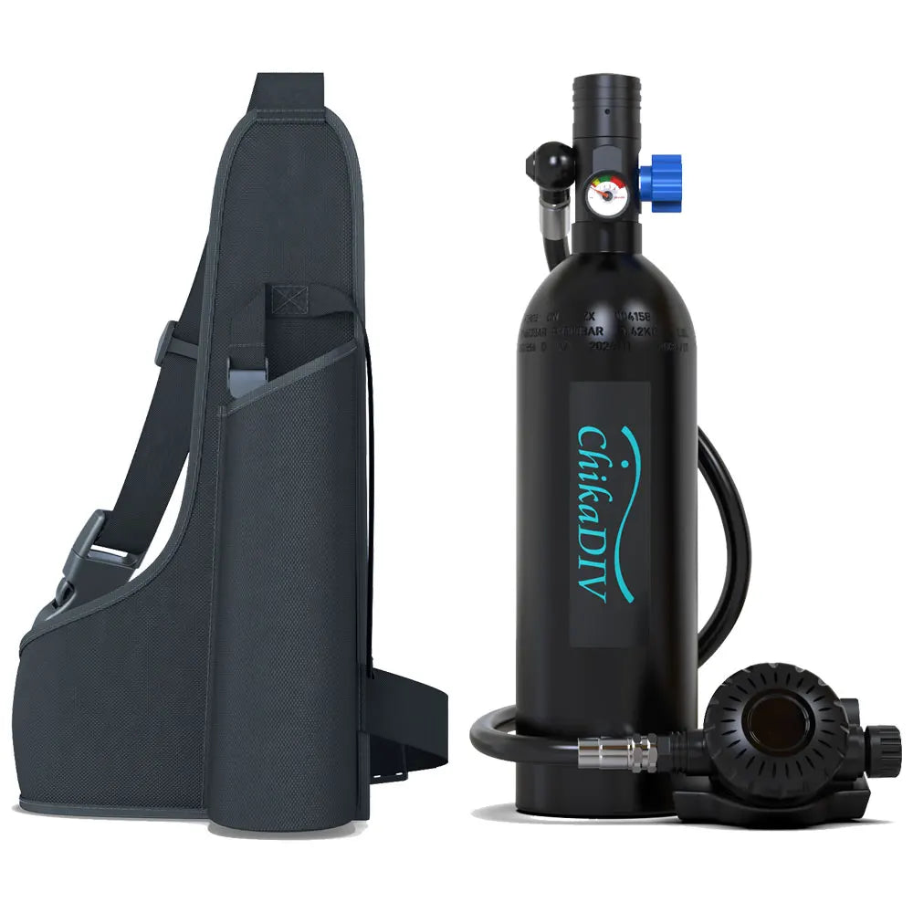 Scuba Gear Set, Mini Diving Tank, 1L Capacity With 3000 PSI.