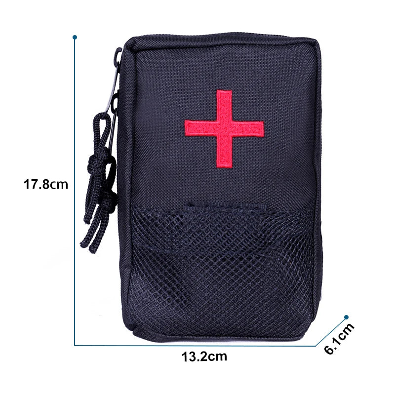 Large First Aid Bag. Belt Pouch, Emergency Bag.