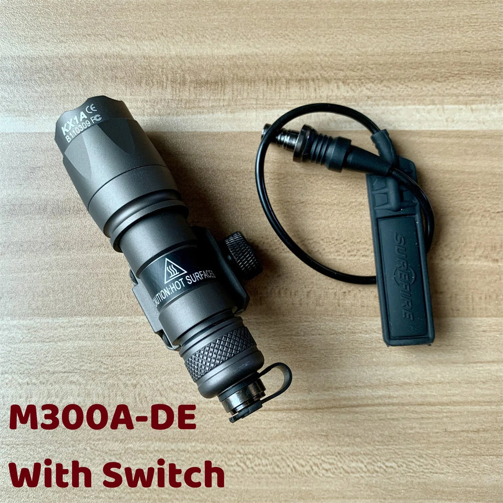 Tactical Surefir M300, M600B, M600C Gun light. Rifle, Pistol Scout Light, Pictinny Rail.