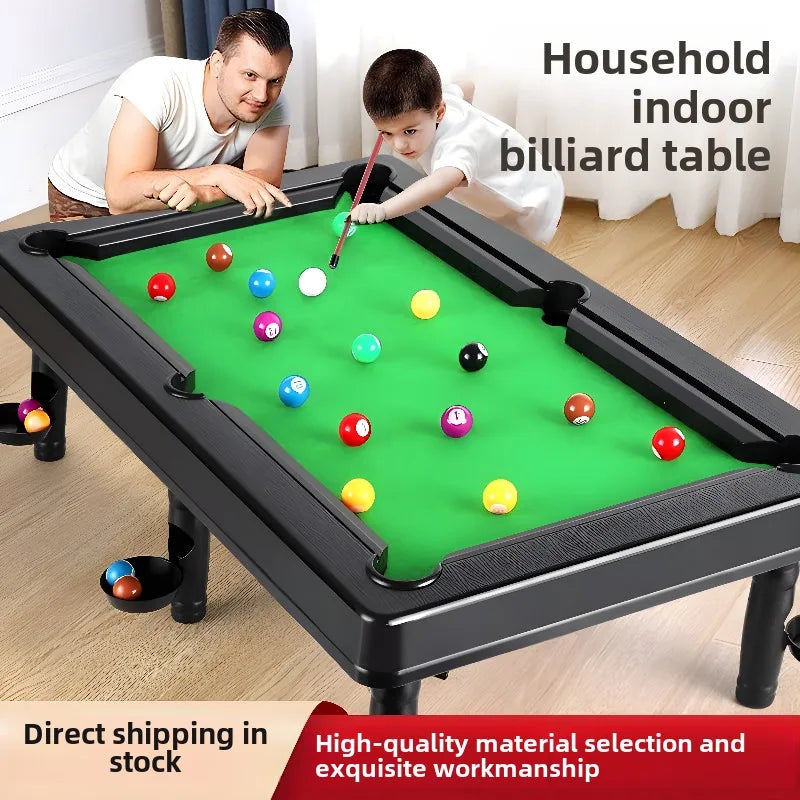 Fun Billiards table game, interactive play, family games, enhance parent-child interaction.