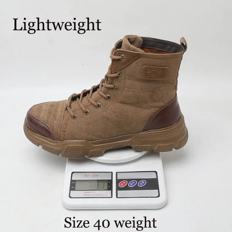 SUADEX Steel Toe Boots. Indestructible ,Work - Safety Boots .
