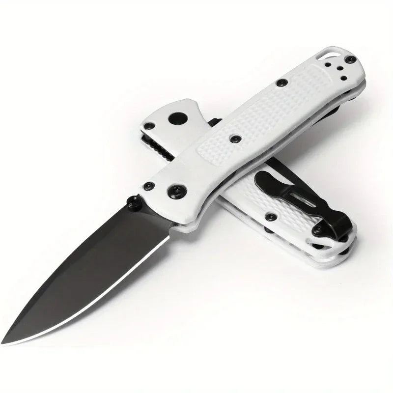 BM 533 Pocket Knife. Nylon Fiber Handle. Hunting, Self-defense, Multi-functional.