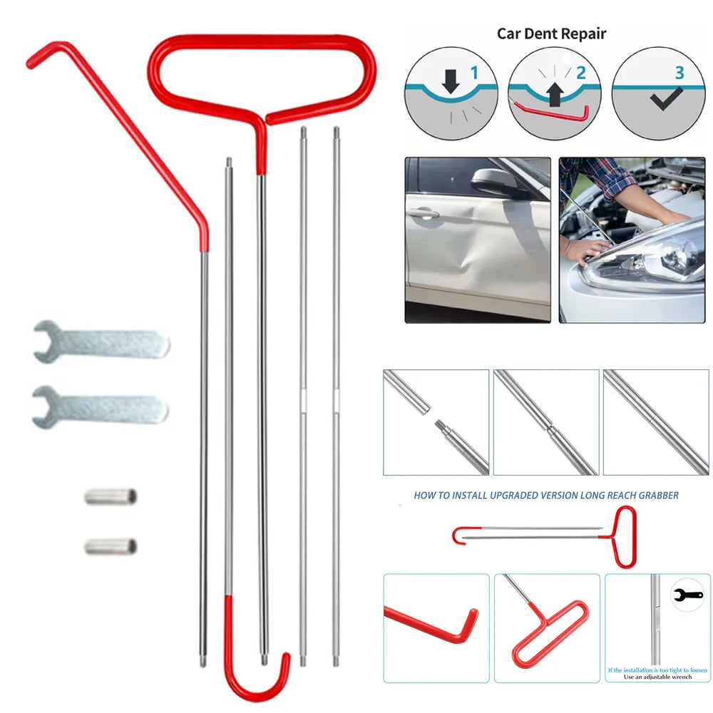 Car Window, Door Emergency Open kit. Key Lost, Lock Out, Unlock Auto Kit. Air Wedge Included.