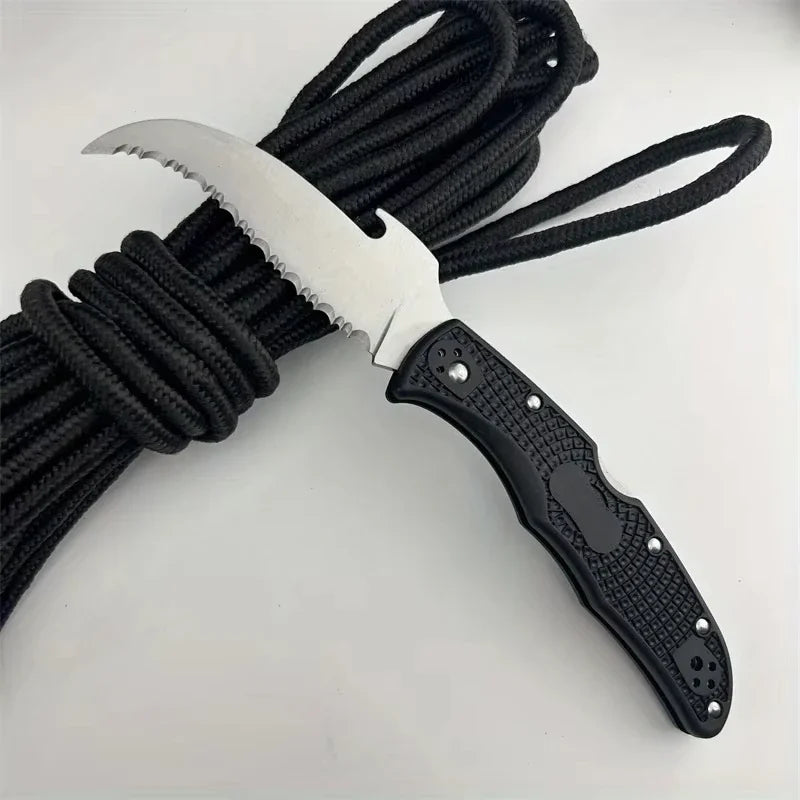 C12S Multifunctional Folding Knife With Nylon Handle.