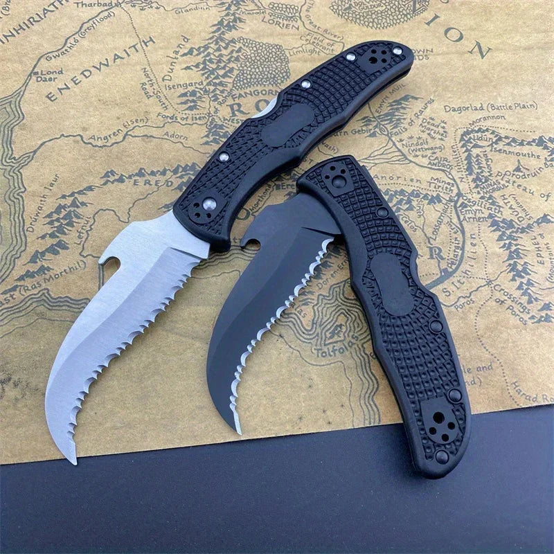 C12S Multifunctional Folding Knife With Nylon Handle.