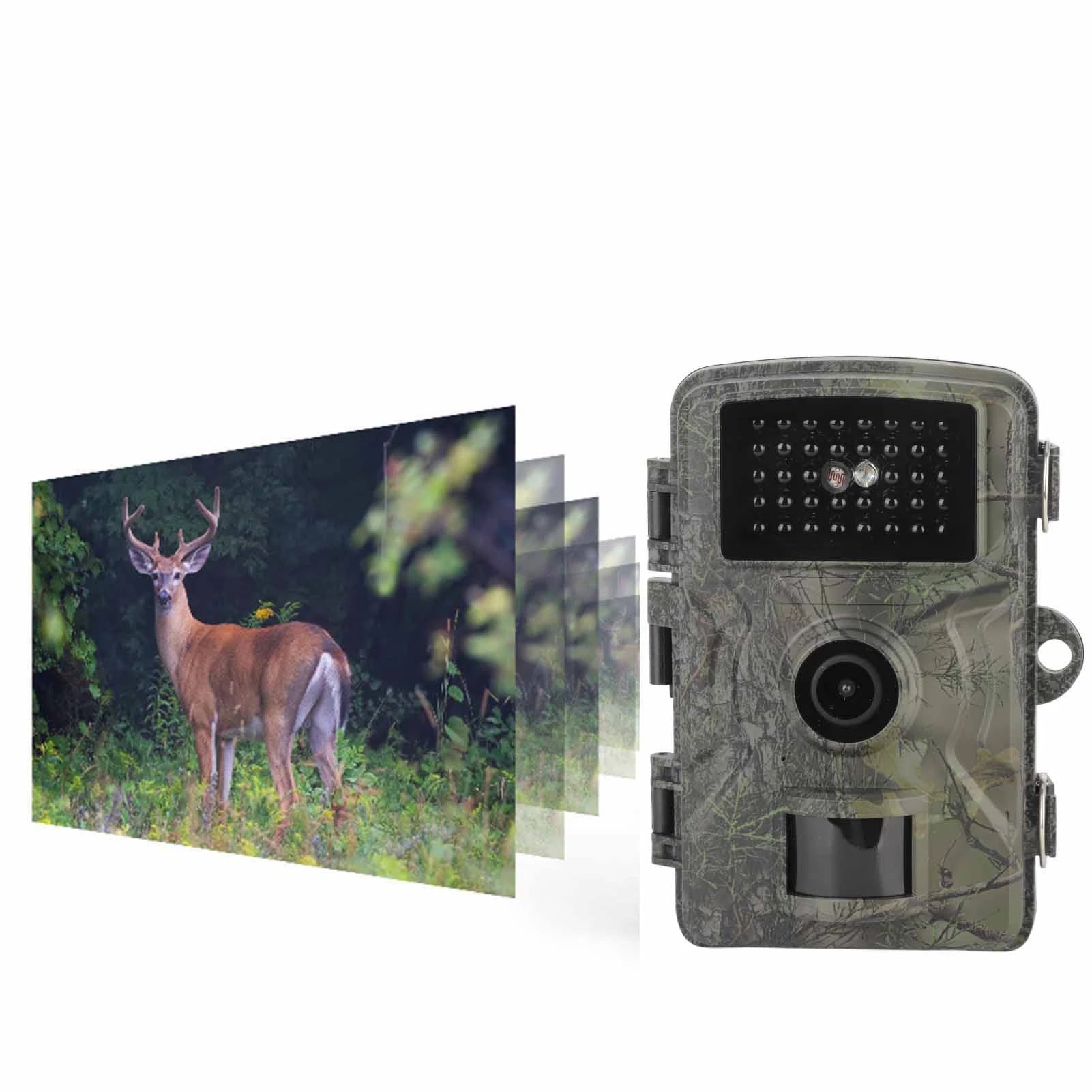 Infrared Night Vision.2.0 In. Display, Waterproof, Trail Camera .