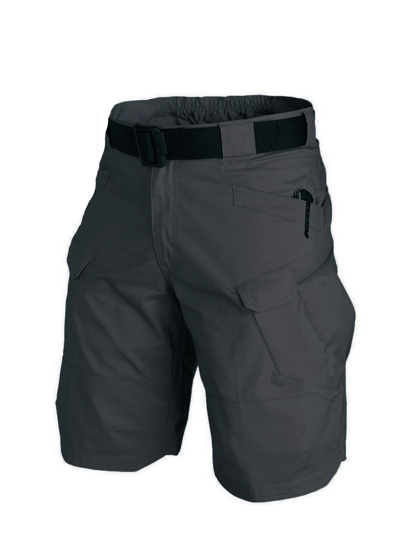 Cargo Shorts. Quick Dry, Multi-Pocket, Knee Length.
