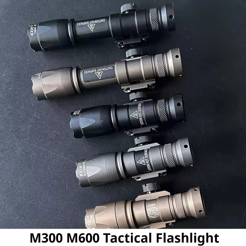 Tactical Surefir M300, M600B, M600C Gun light. Rifle, Pistol Scout Light, Pictinny Rail.