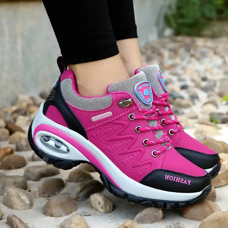 Women's Sports - Platform Sneakers - Fashion Outdoor Hiking.  Non-Slip.