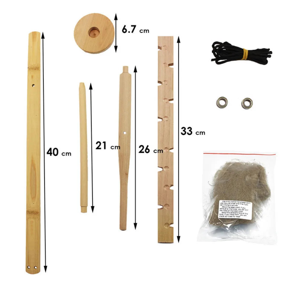 For Outdoor Survival - Camping - Hiking Emergency Fire. Bow Drill Friction Fire Starter.