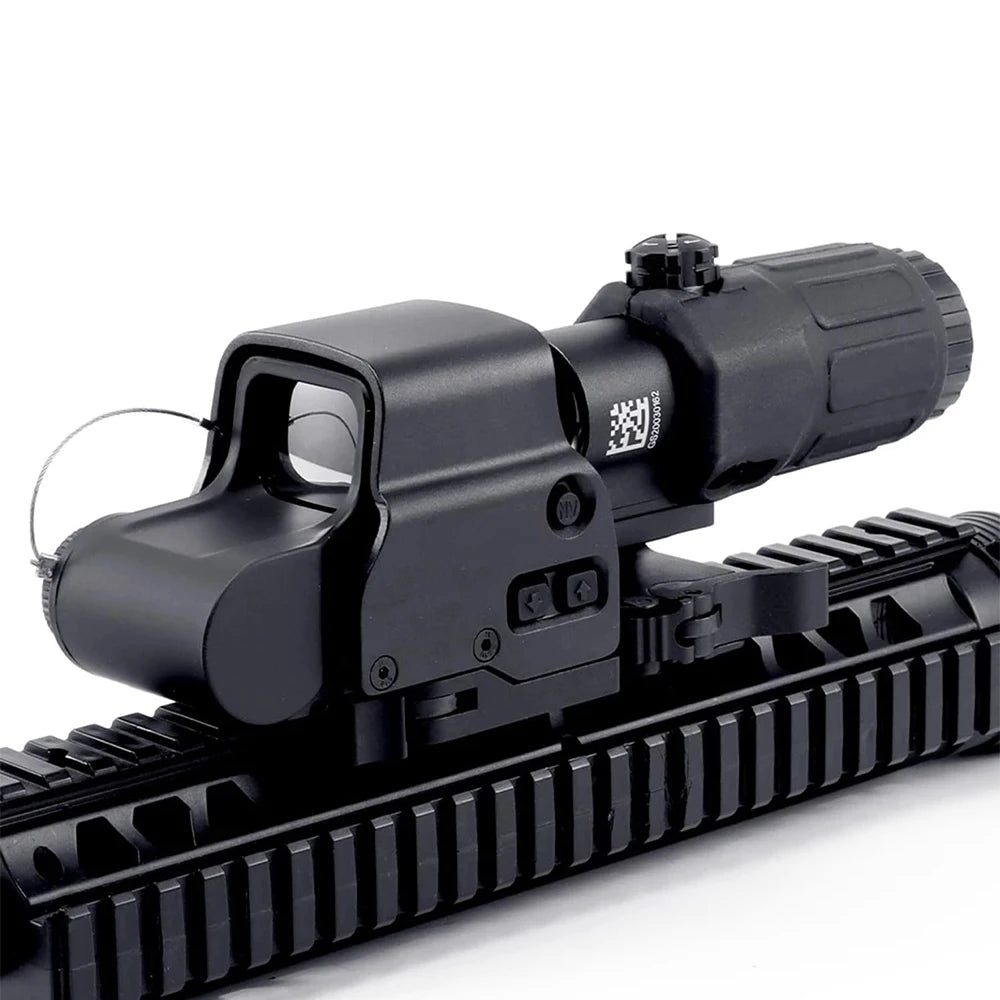 558+G43 Holographic Collimator Sight. 558+G33/G45 Red Dot Optic Sight. W/20mm Rail Mounts&Quick Detach Lever.