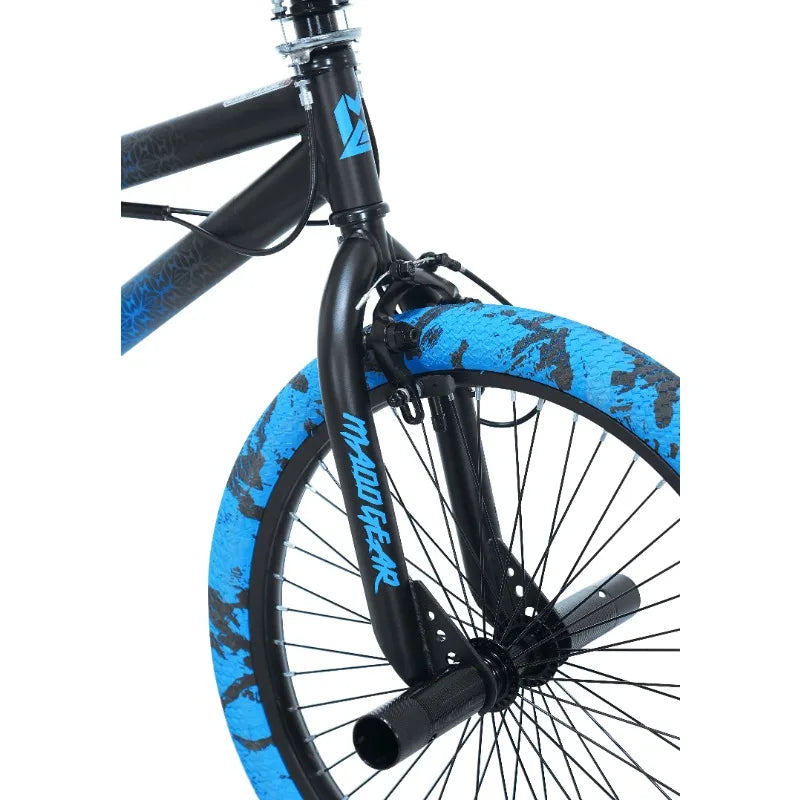 20" Kent Maddgear Childs Bicycle, Kids Ages 7-13 Years, Blue.
