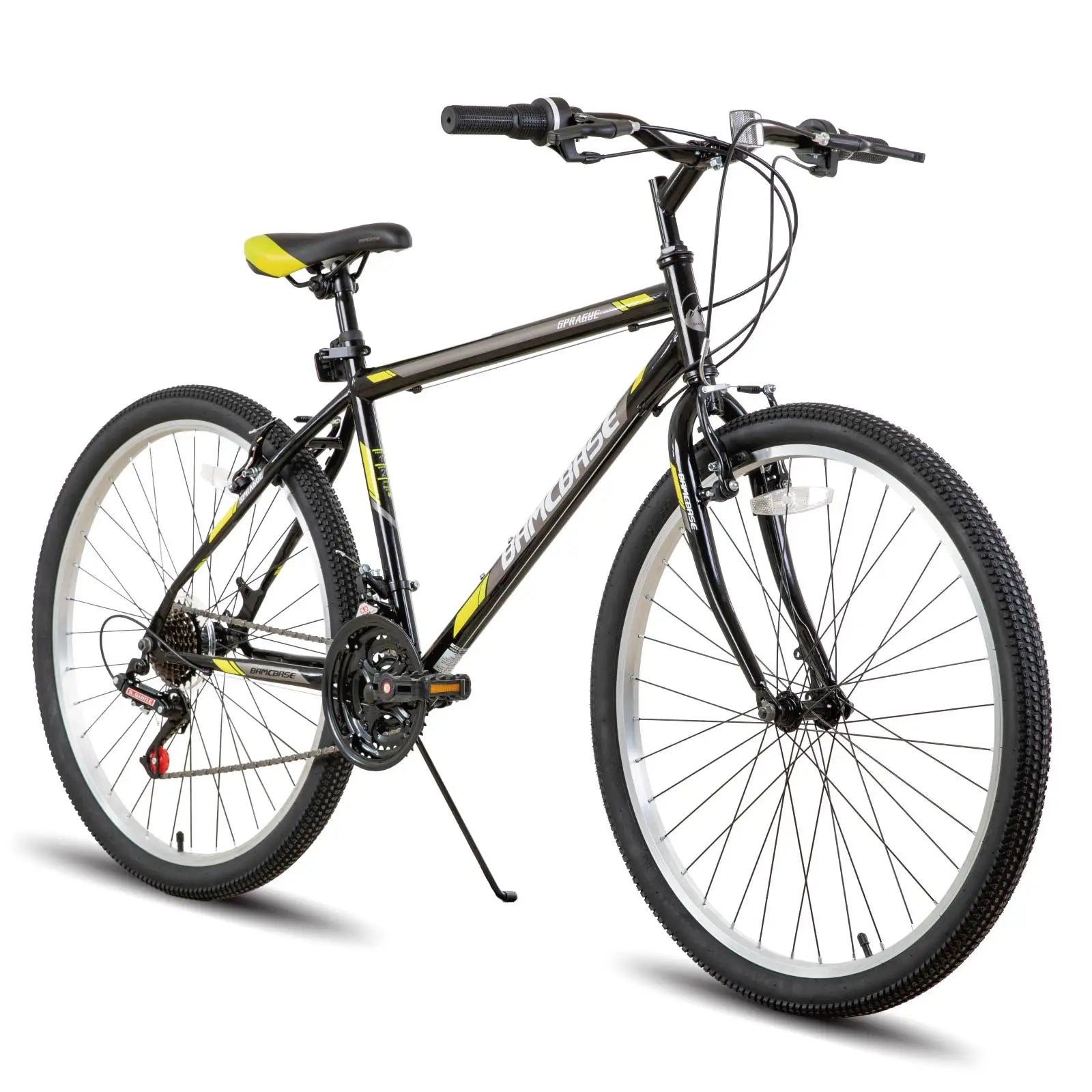 Hiland 24 - 26 inch Mountain Bike. 21 Speeds - High-Carbon Steel Frame.