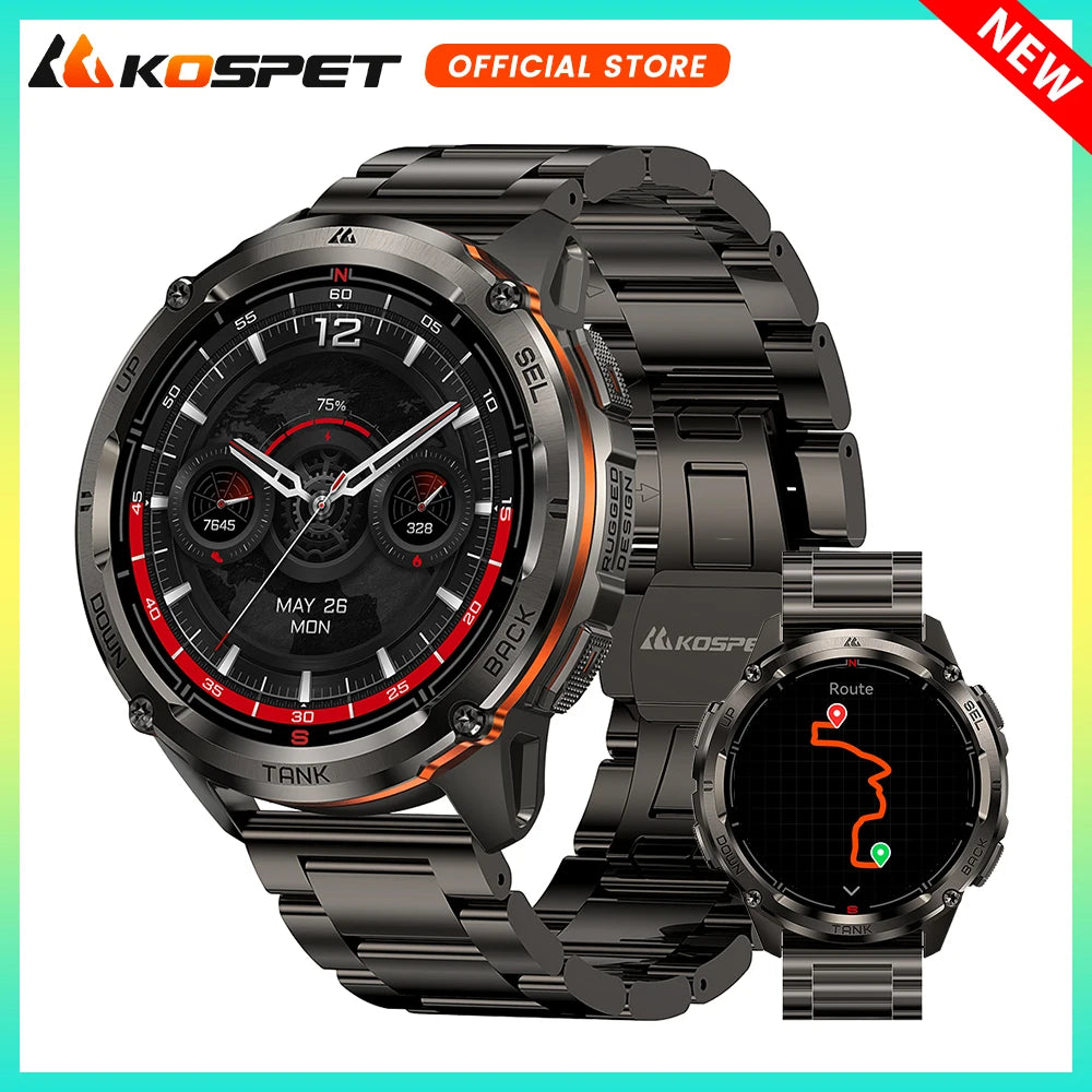 KOSPET TANK T3 Ultra 2,, GPS . Compass, Altimeter, Barometric, 5ATM IP69K Waterproof.