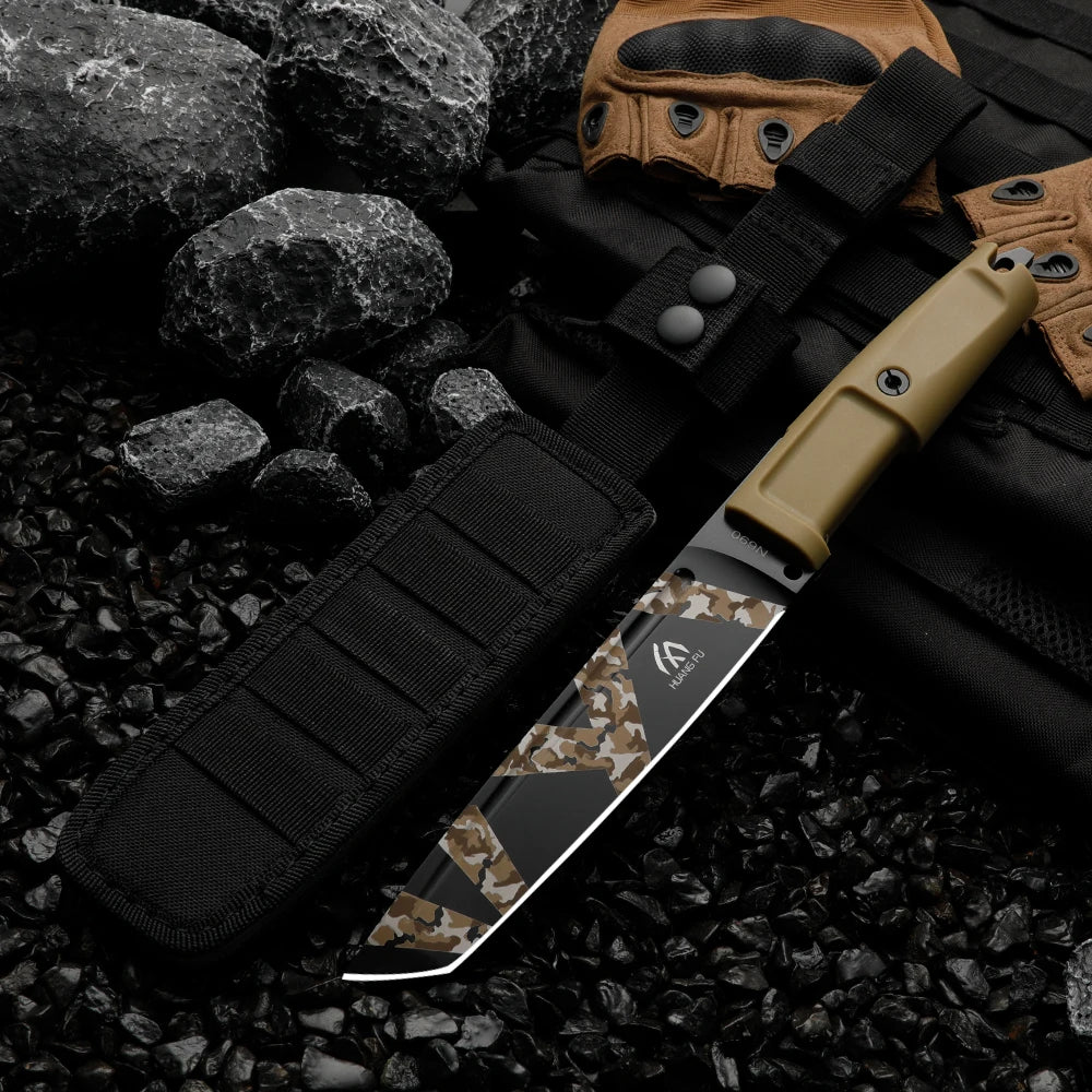 HUANG FU High Hardness Knife. Multifunctional, Various Environments.