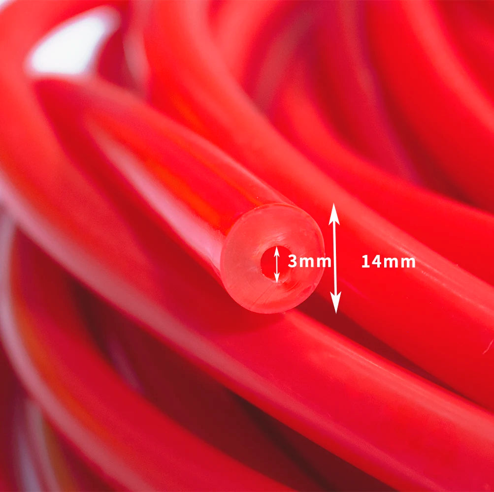 Speargun Fishing Rubbers, Spearfishing Rubber Latex, Inner 3mm, Outter 16mm 14mm 12mm 10mm 8mm.