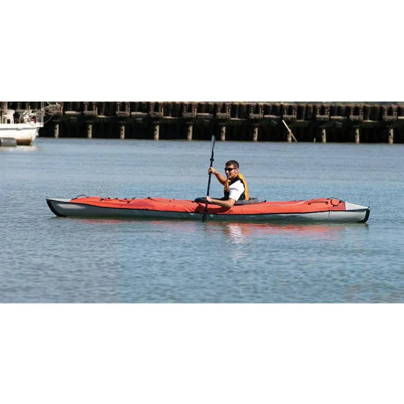 Advanced Elements AE1007-R Inflatable Kayak - 15' - Red