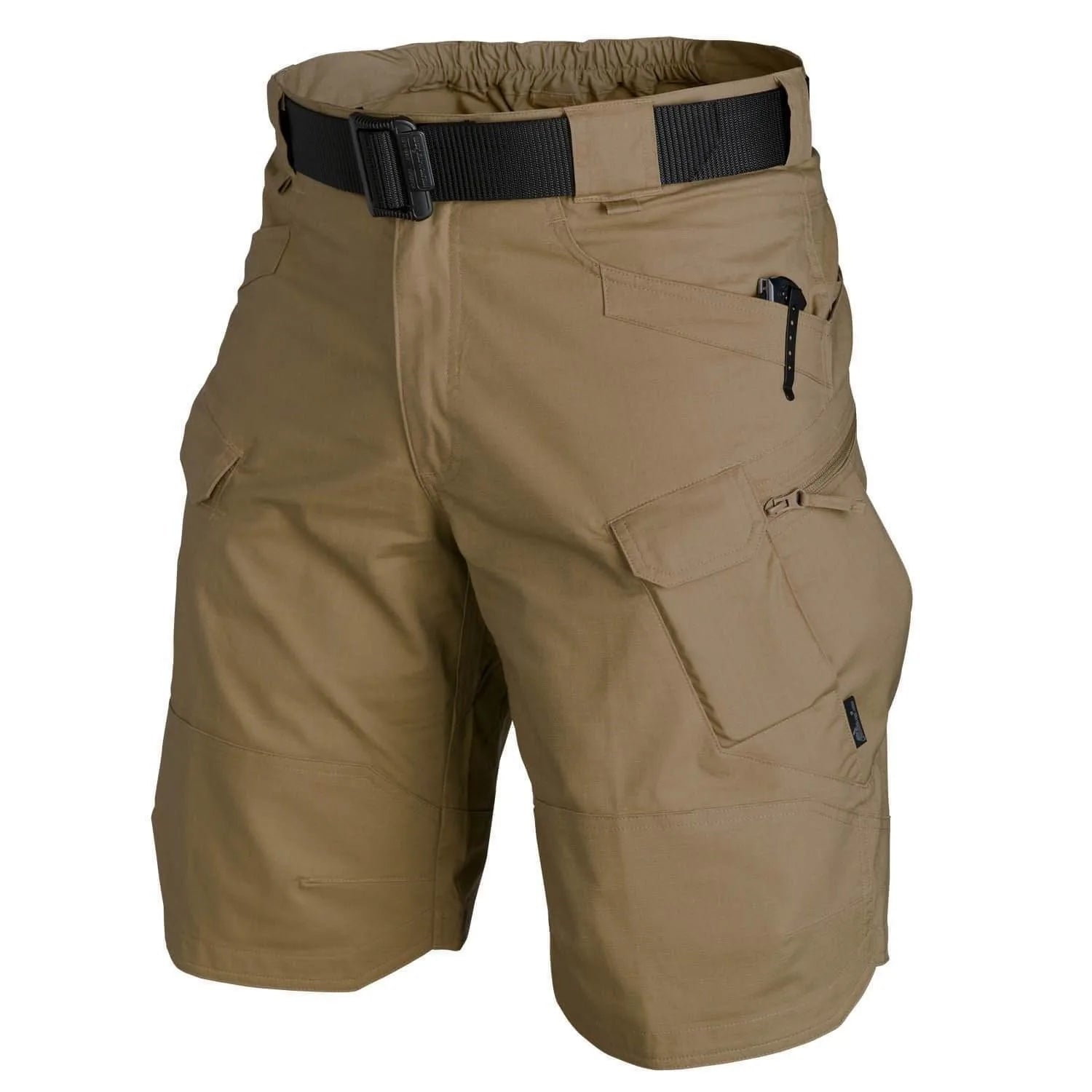 Men's Tactical Cargo Shorts. Zippered Pockets, Quick Dry, Wear Resistant, Large Pockets.