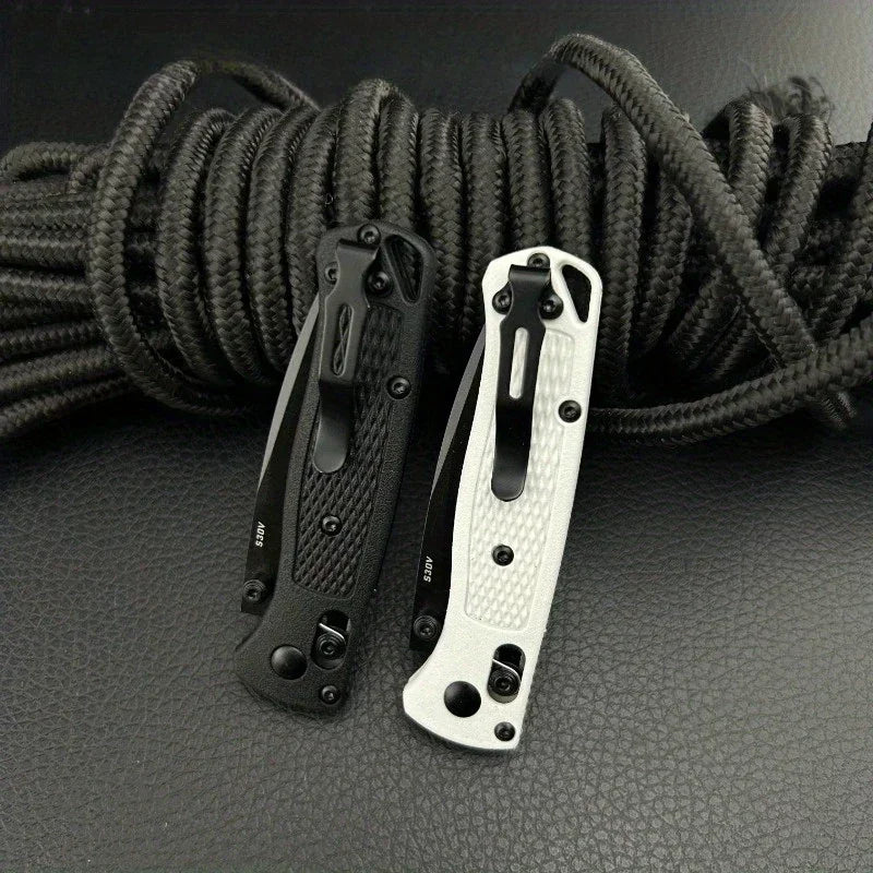 Multi Colors, BM 535/533 Folding Pocket Knife. Nylon Fiber Handle.