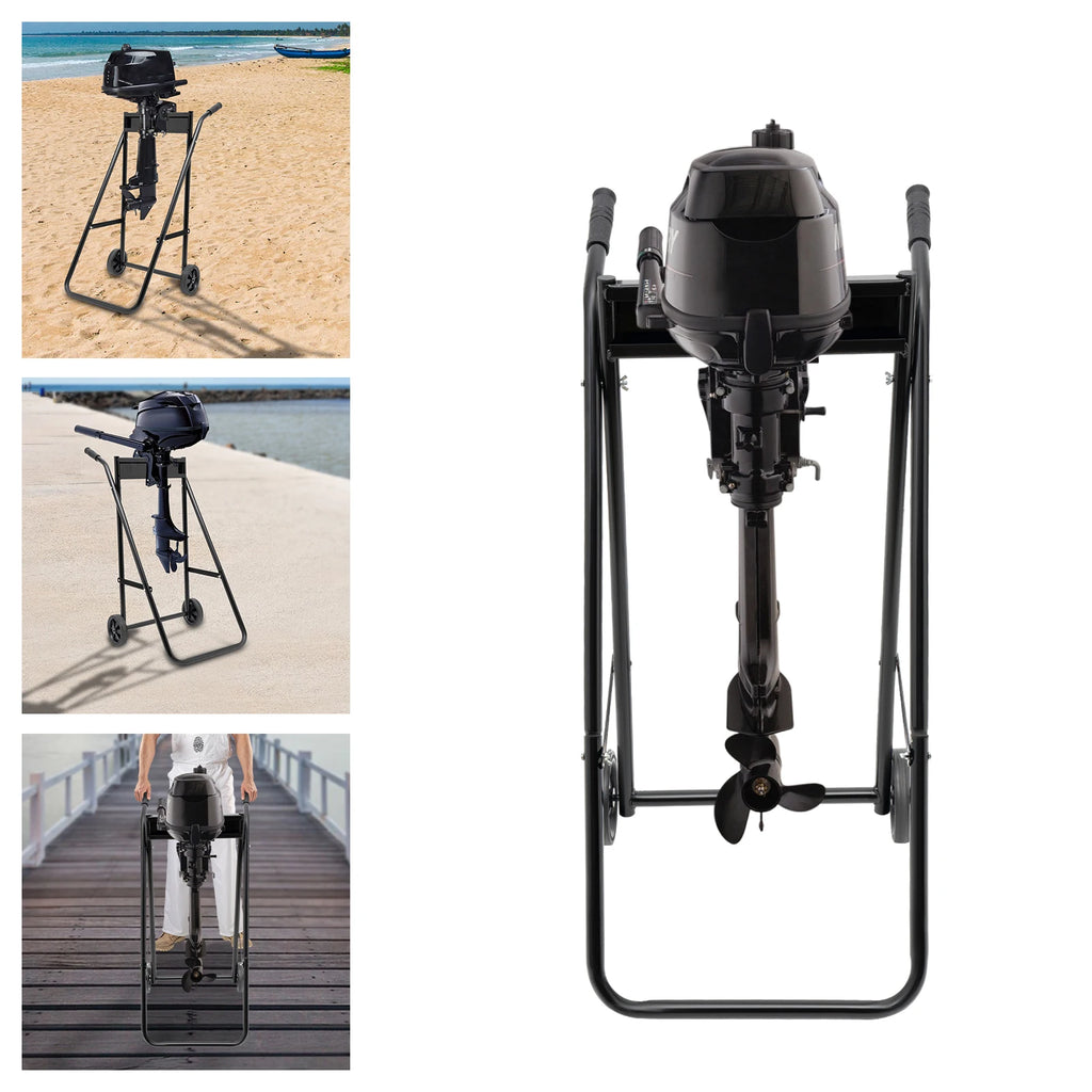 Folding Outboard Boat Motor Cart,154LBS Capacity, Multi Purposed Motor Stand.