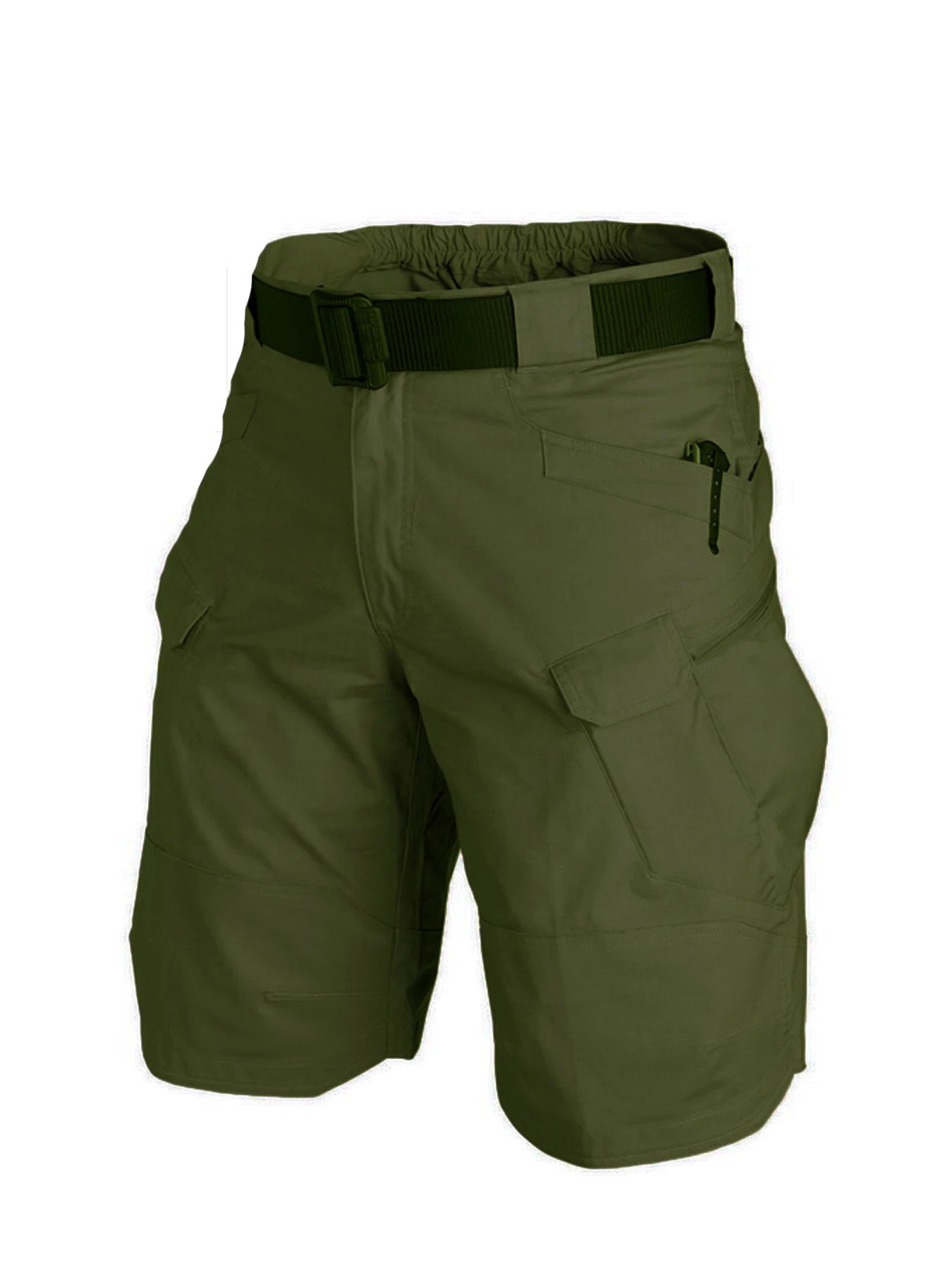 Cargo Shorts. Quick Dry, Multi-Pocket, Knee Length.