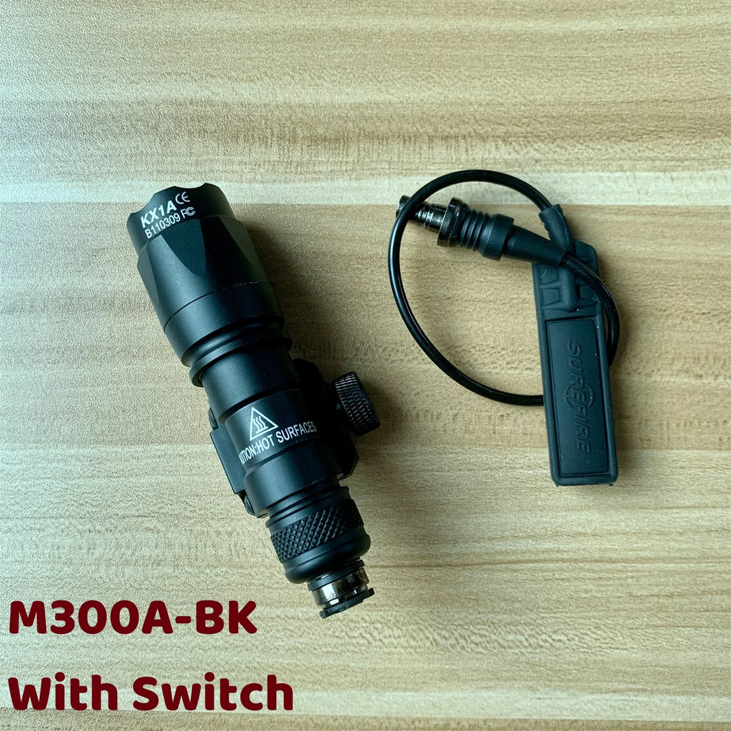 Tactical Surefir M300, M600B, M600C Gun light. Rifle, Pistol Scout Light, Pictinny Rail.