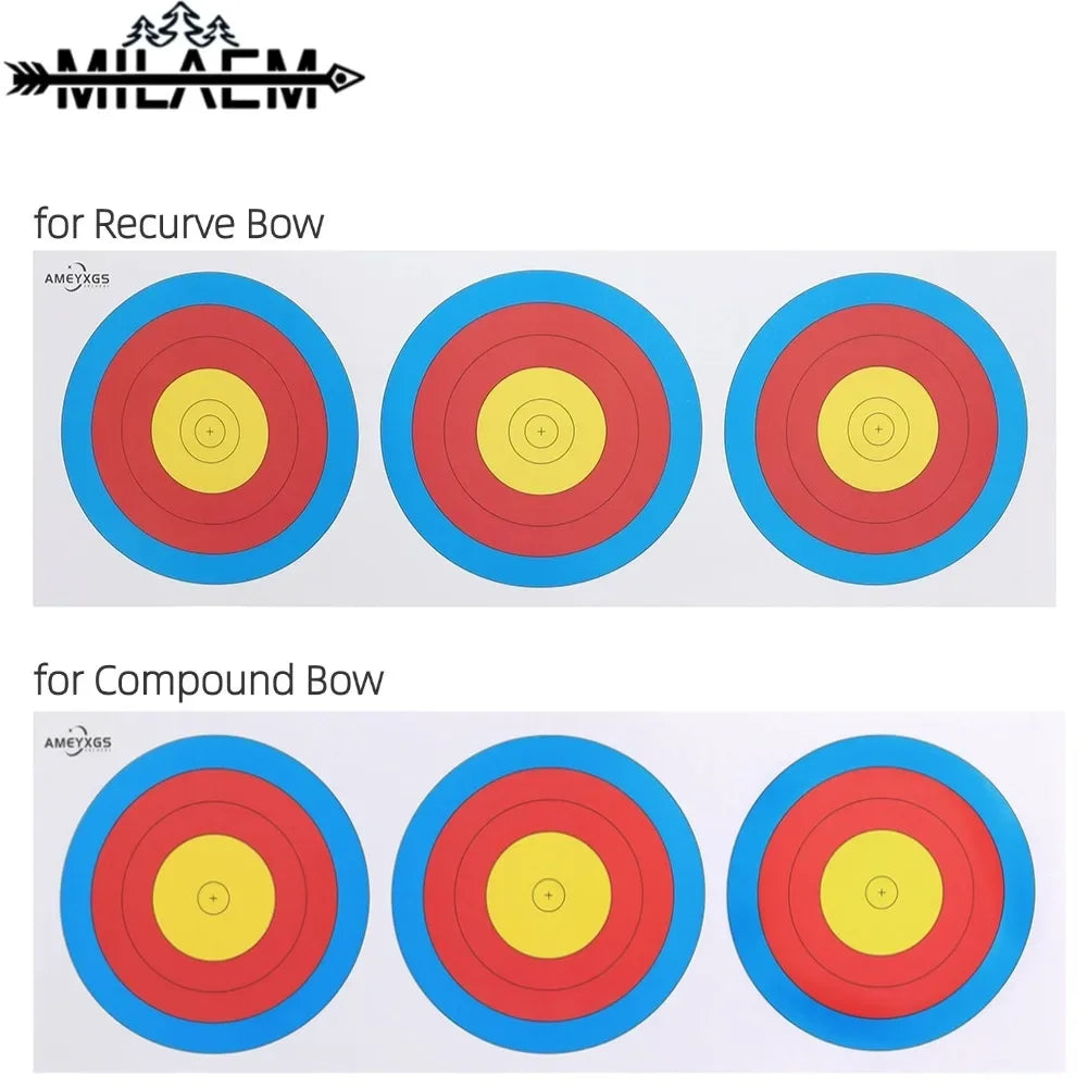 67x23cm Professional Archery Targets. Paper ,10/20pcs.
