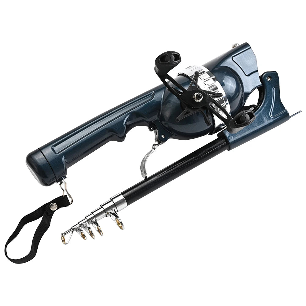 Folding Fishing Rod. Telescopic, Spinning Rod. Carbon Fiber.