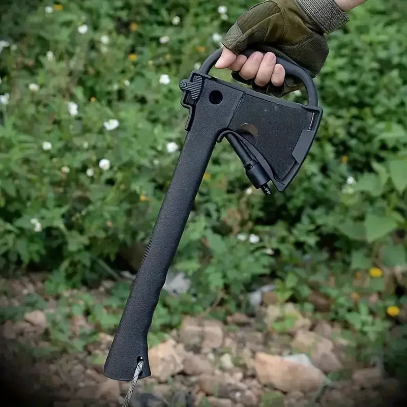 Lightweight Hatchet With Serrated Saw Knife, Magnesium Fire Starter.