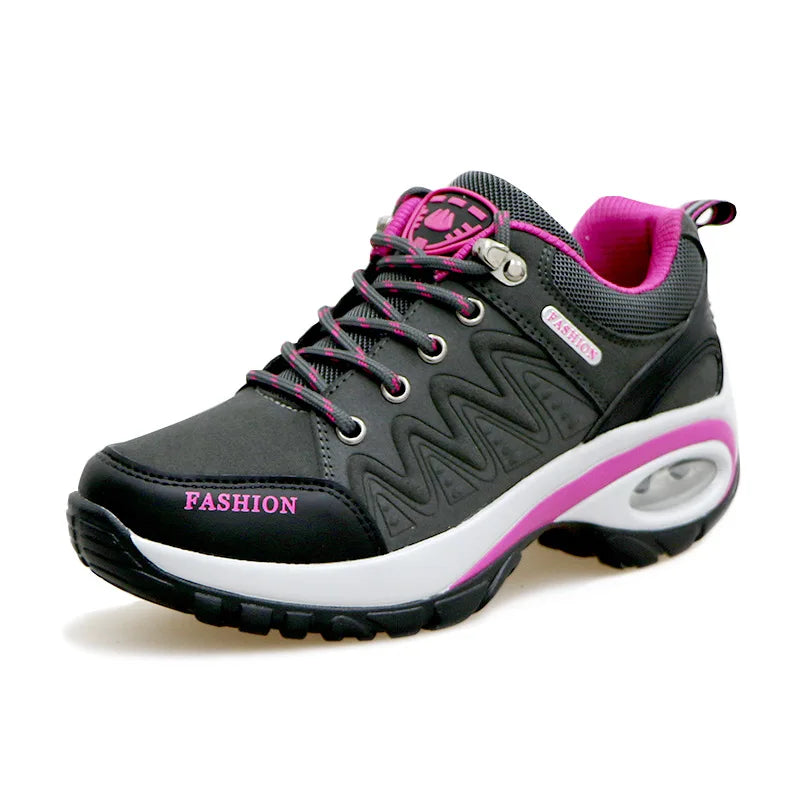 Women's Sports - Platform Sneakers - Fashion Outdoor Hiking.  Non-Slip.