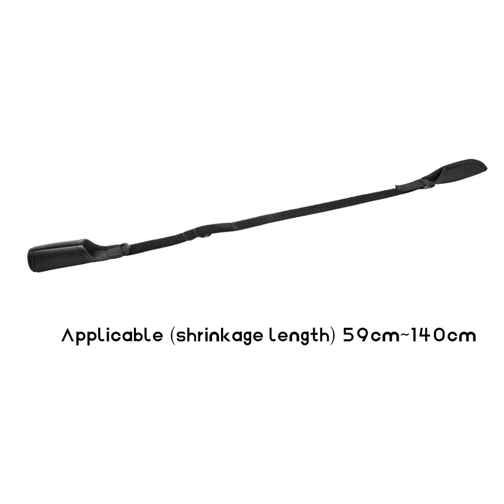 1-10PCS Fishing Rod Protection Sleeves. Adjustable Belt.
