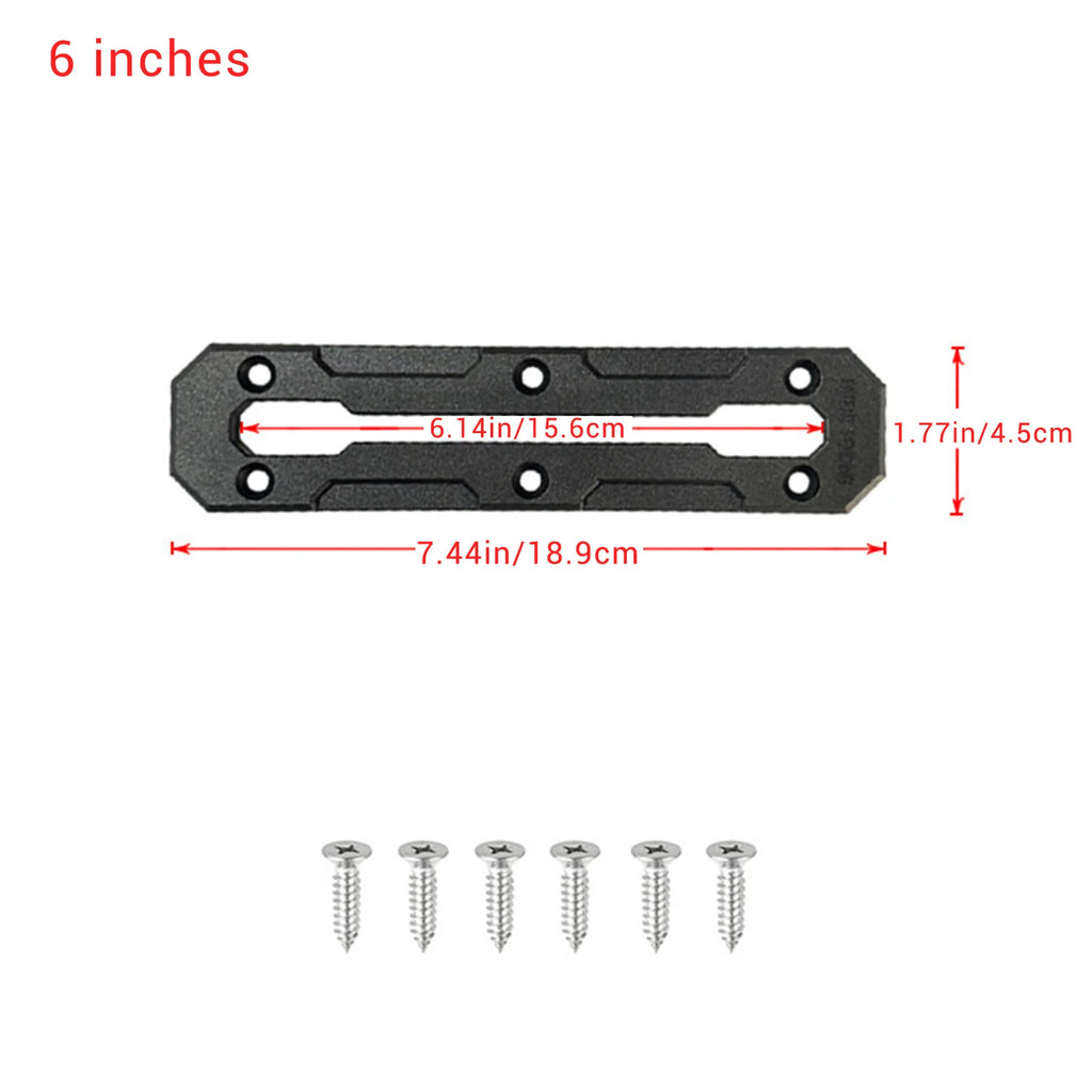 4pcs 6inch Kayak Paddle Holders. Track Mount Accessories.