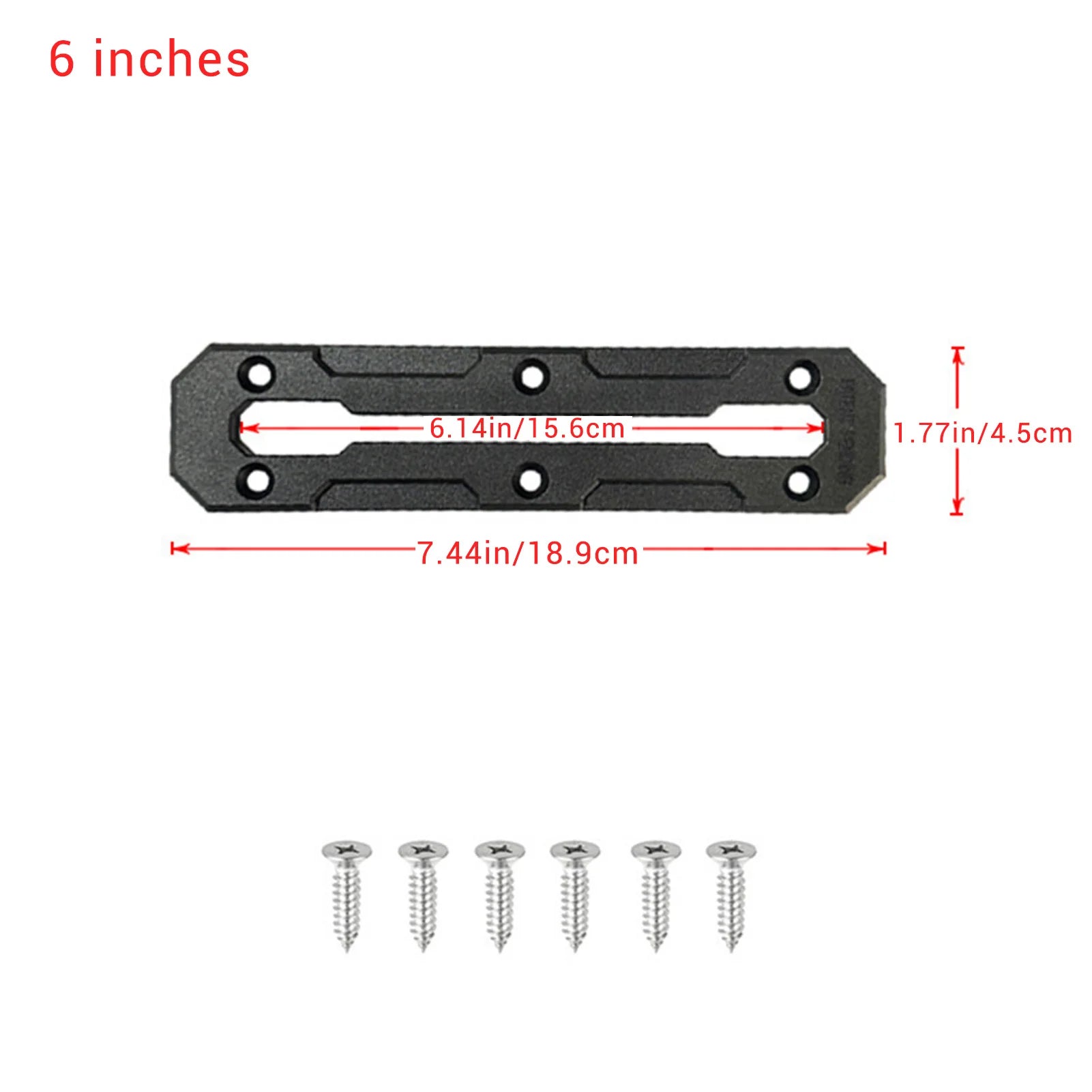 4pcs 6inch Kayak Paddle Holders. Track Mount Accessories.