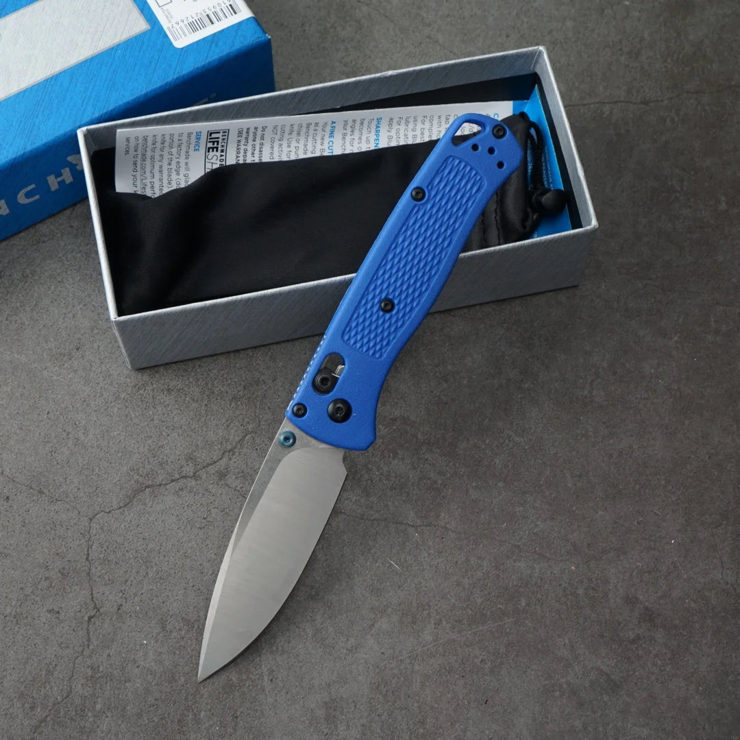 Folding Knife, Nylon- Fiberglass Handle, Model 535, for Fishing, Hiking, Survival.