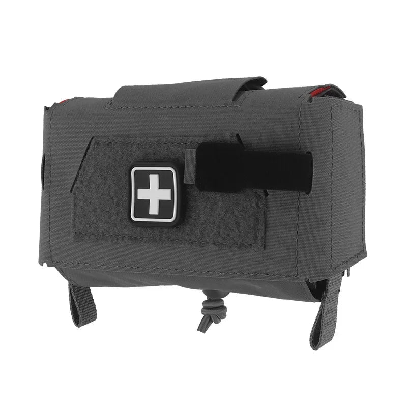 Compact Trauma Kit. Tactical IFAK Medical First Aid Pouch. Outdoors Survival Equipment.