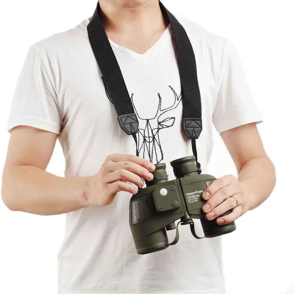Binoculars 10x50 Professional Marine Waterproof With Compass ,Rangefinder, Hunting, Hiking, Camping, Navigation.