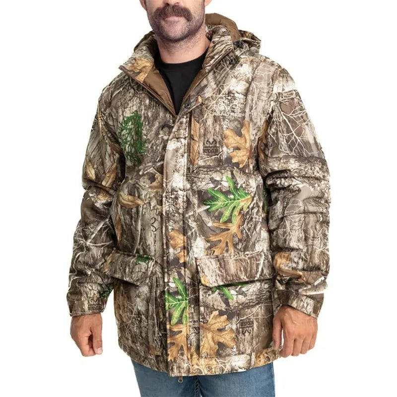 Realtree ,Edge/Timber/Max-7 Camo, Insulated Parka .  Wind-proof.