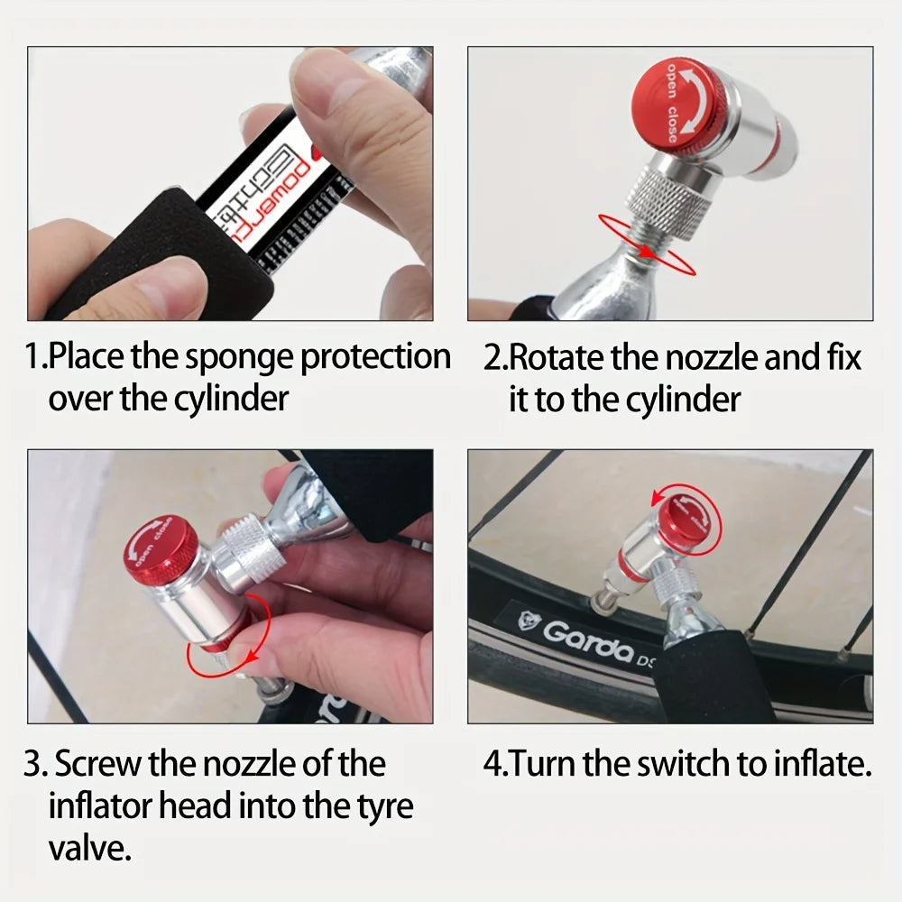 ThinkRider CO2 Pump For Bicycle - Mini size.