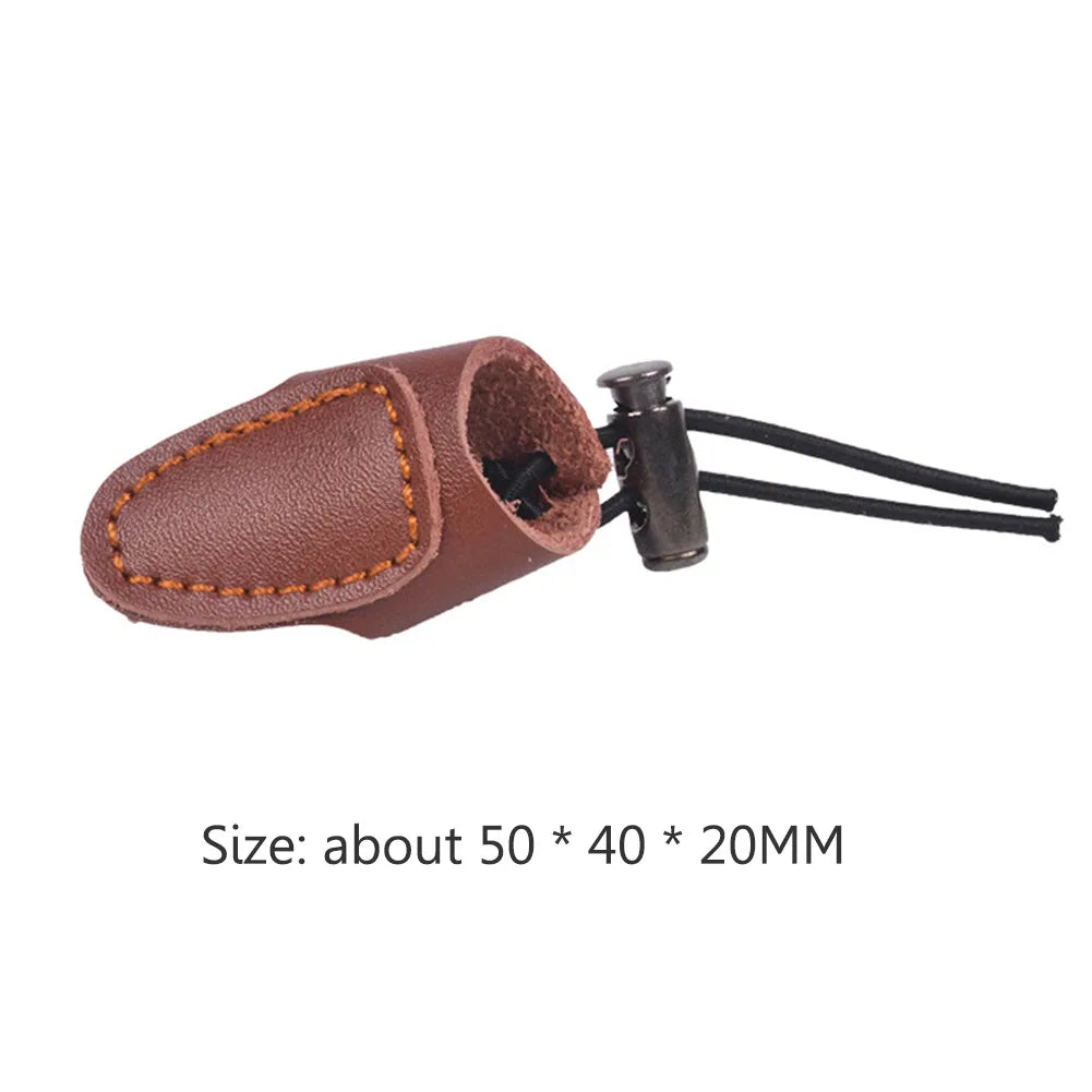 Bow & Arrow Finger Tip Protector. Archery Thumb Protective Gear.