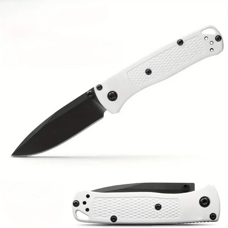 BM 533 Pocket Knife. Nylon Fiber Handle. Hunting, Self-defense, Multi-functional.