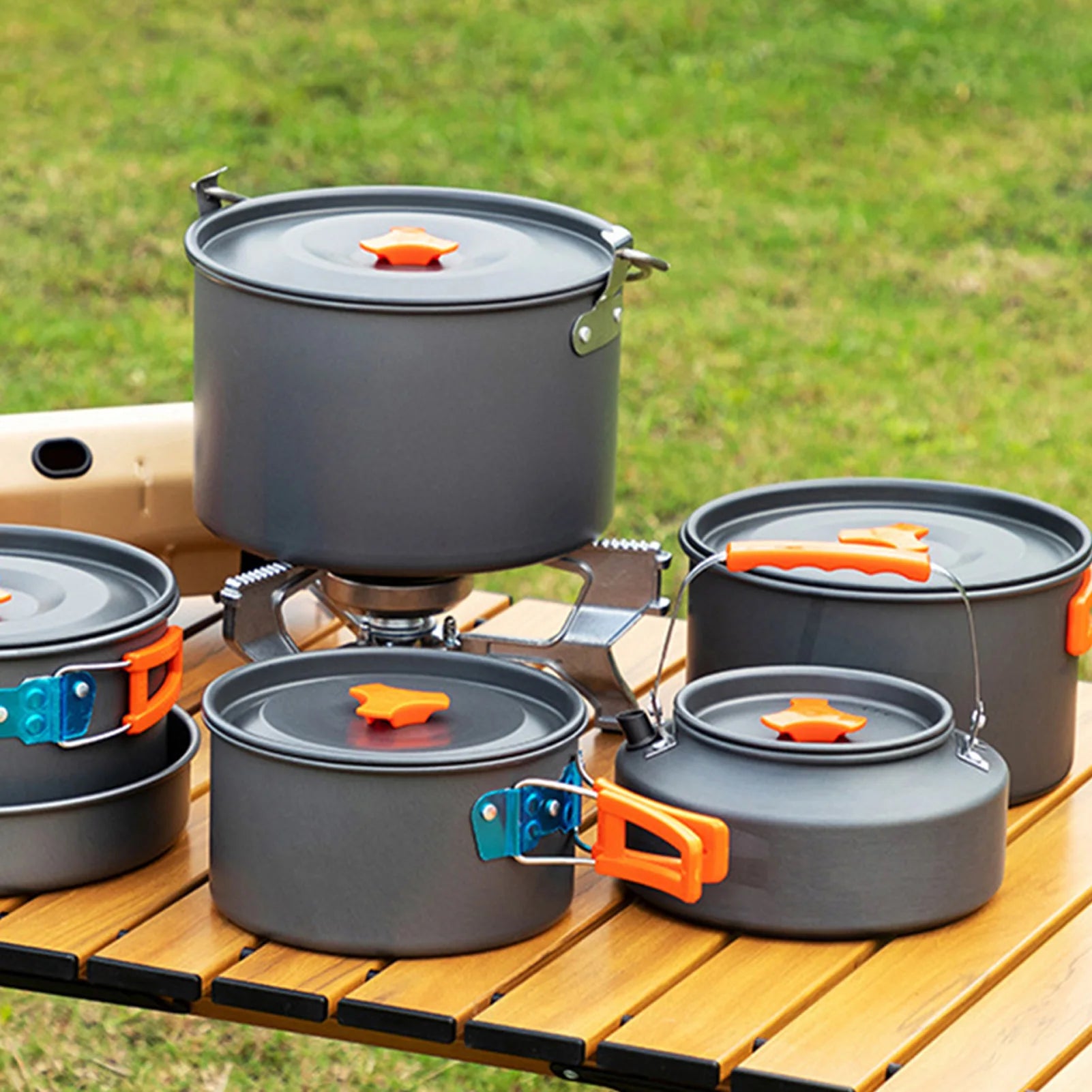 3pcs Cookware Set .Non-Stick, Aluminum Alloy .