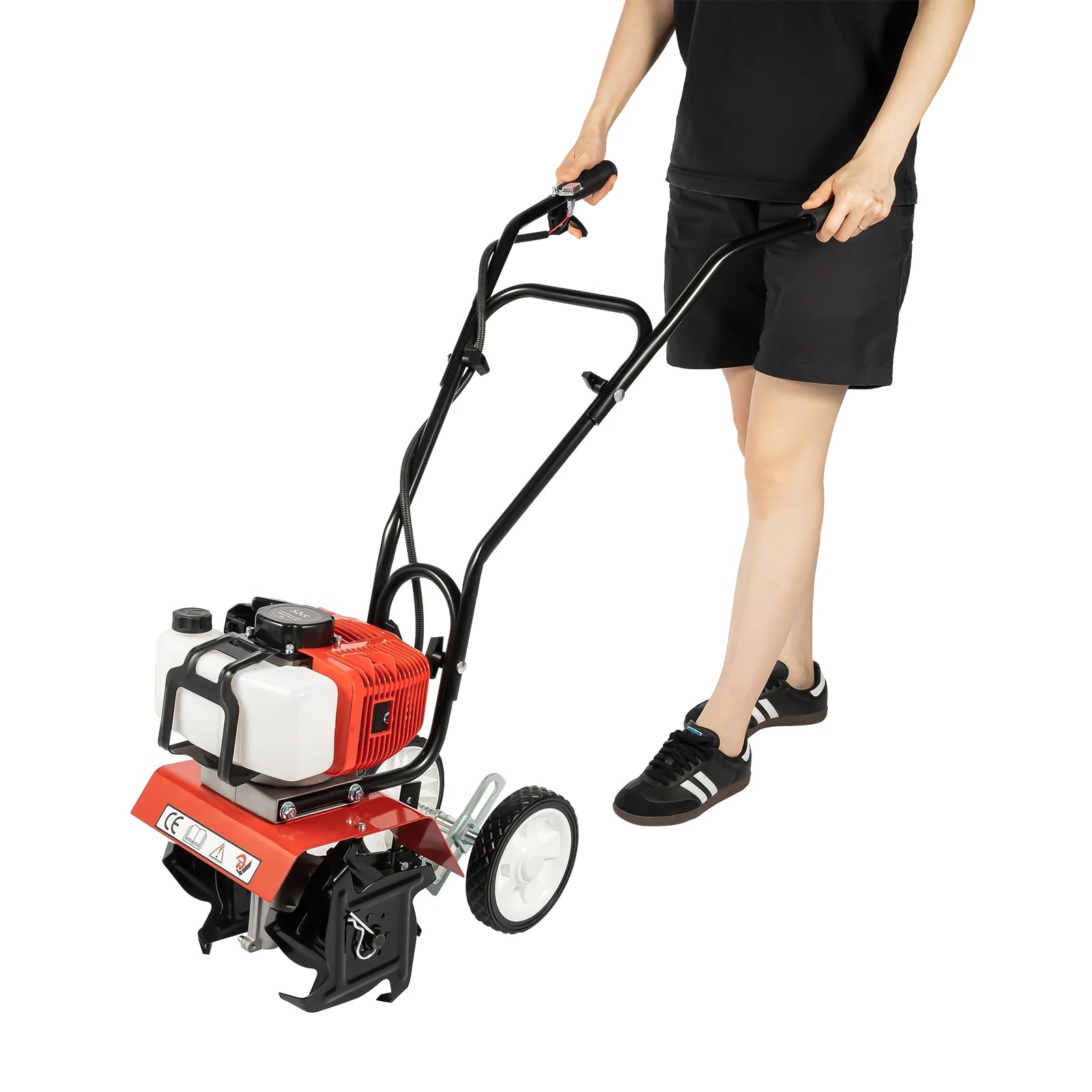 52CC Garden Tiller - 4 Blades. Gas Motor