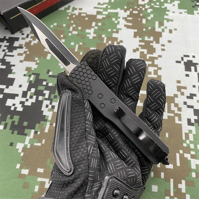 Zinc Alloy Handle, Multifunctional, Hunting, Self-defense Knives.