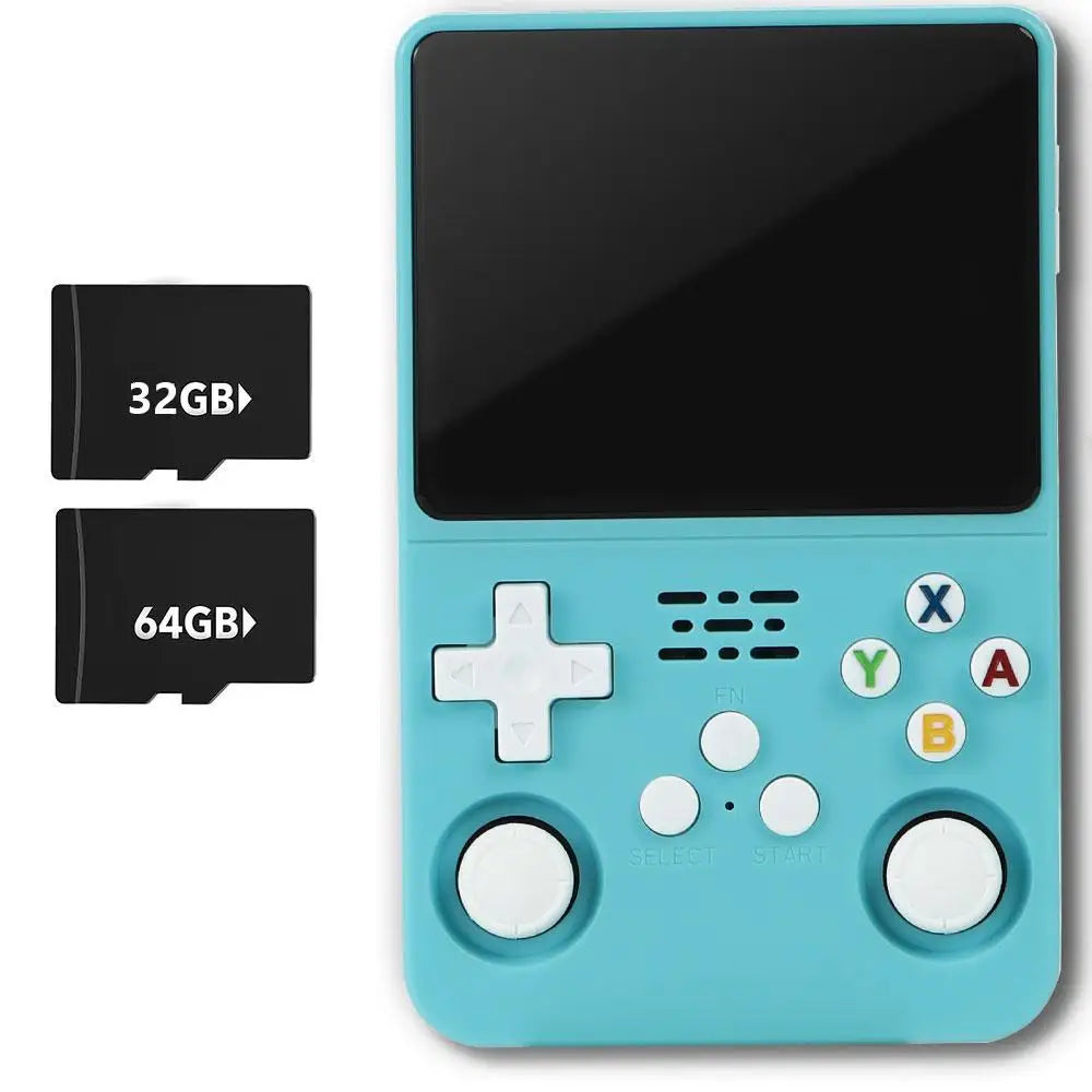 WUDS R36S Portable Handheld Game Controller With 3.5" HD Screen, Rechargeable Battery  - Perfect Christmas Gift For Gamers.